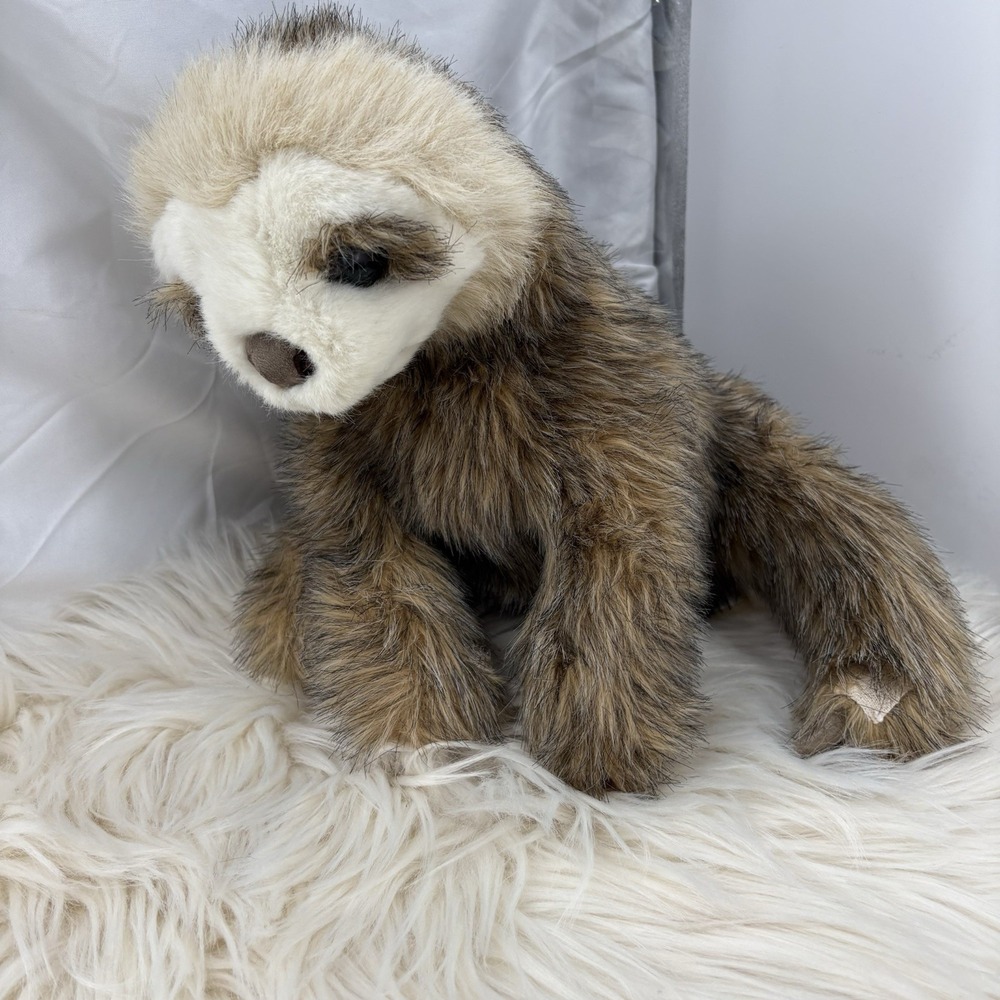 Folkmanis Baby Sloth Hand Puppet Realistic Plush Puppet 12"